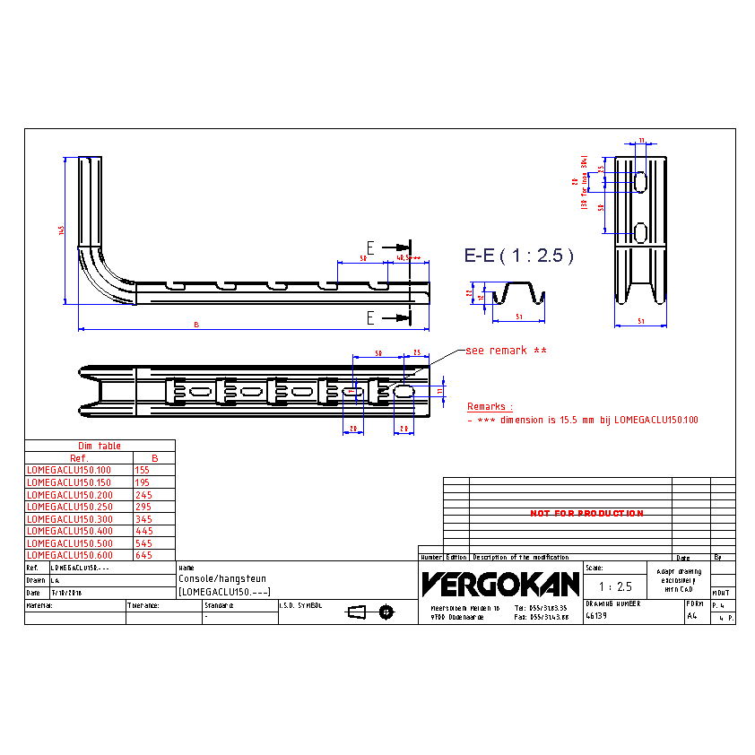 COMMERCIAL LOMEGACLU150.---